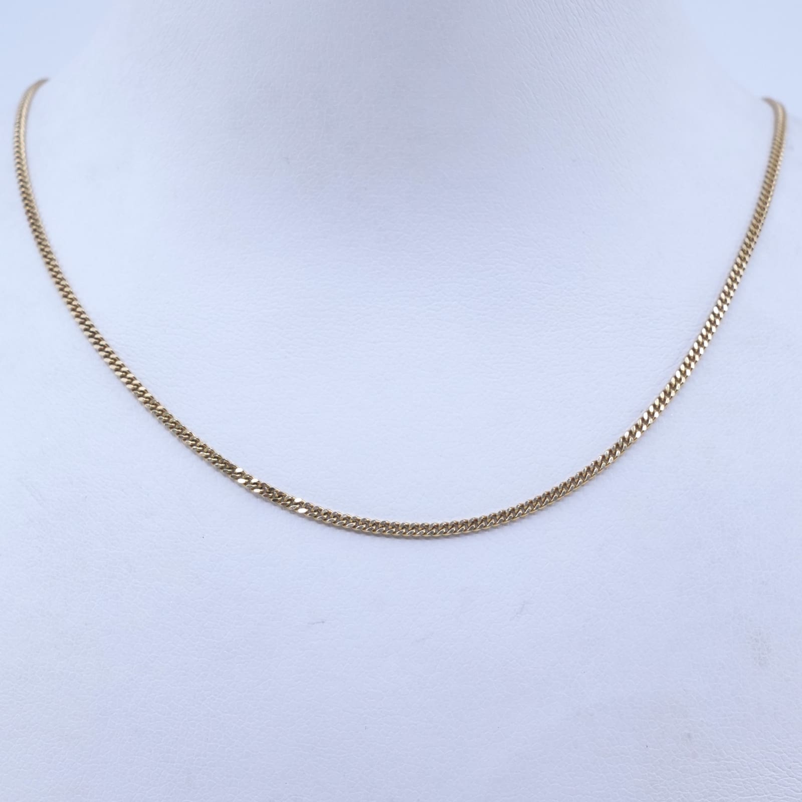 Halskedja Pansar Guld 18K
