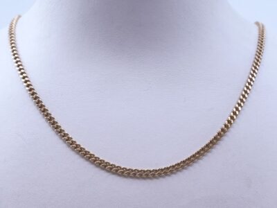 Halskedja Pansar Guld 18K