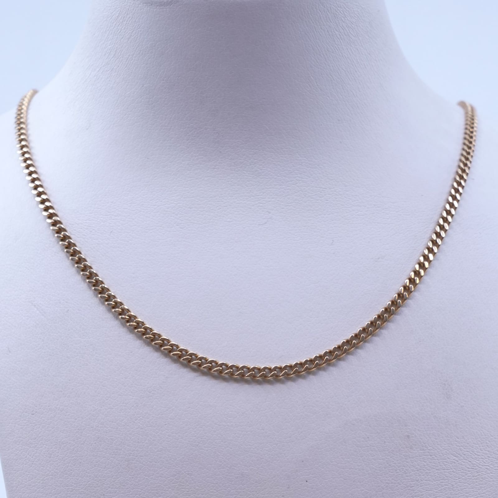 Halskedja Pansar Guld 18K