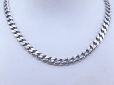 Halskedja Pansar Silver