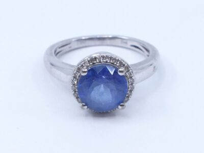 Ring Vitguld 18K