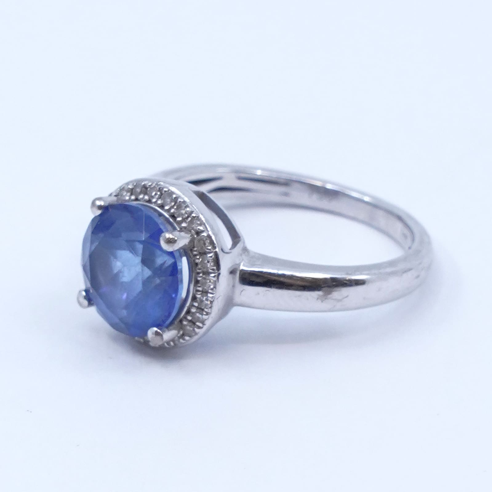 Ring Vitguld 18K
