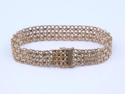 Armband X-länk Guld 18K