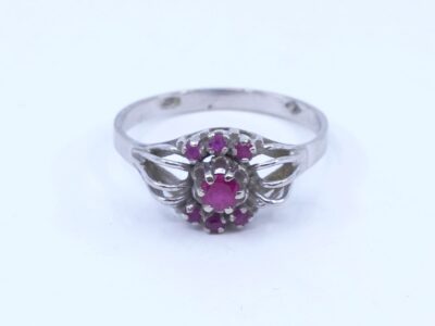Ring Vitguld 18K