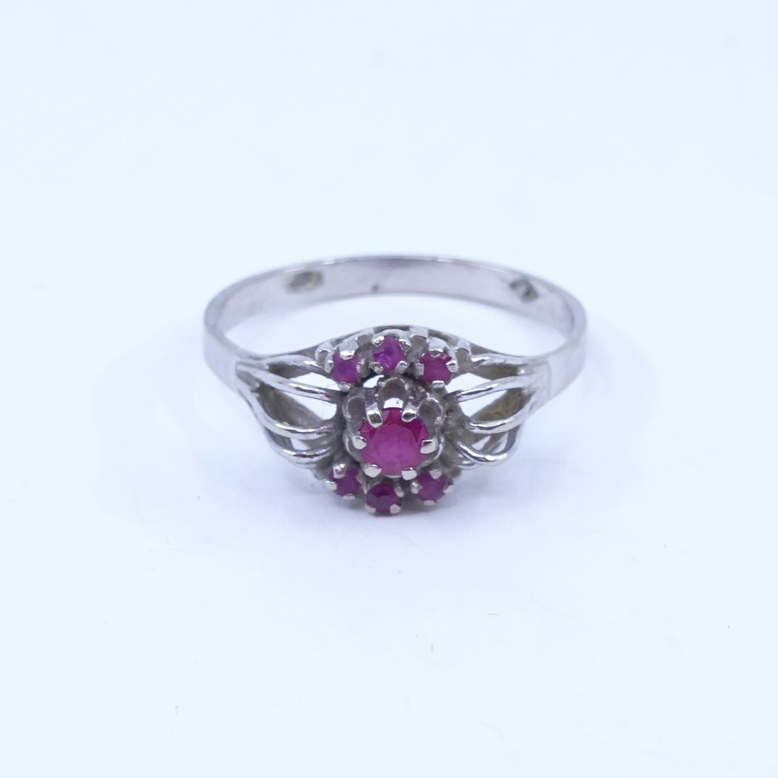 Ring Vitguld 18K