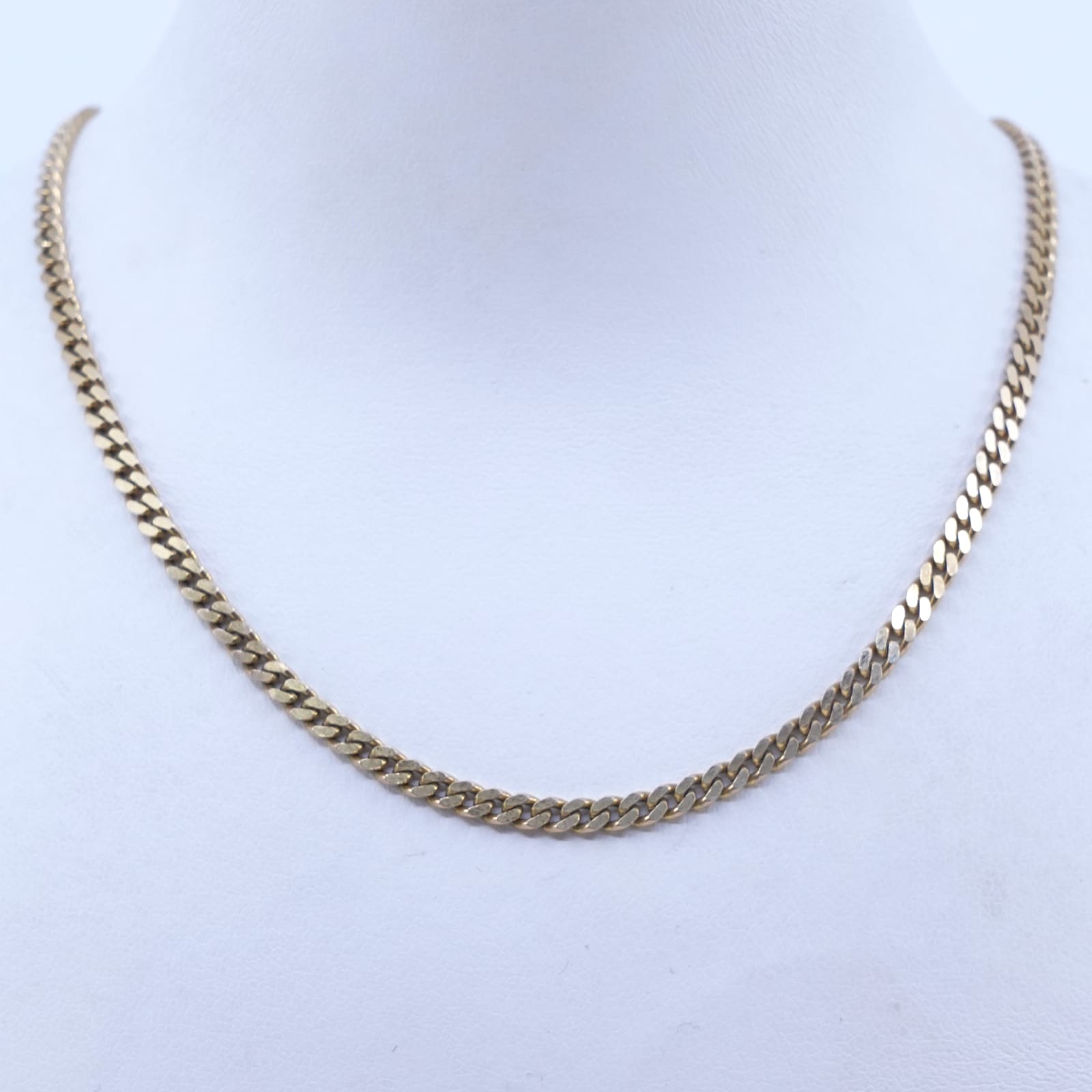 Halskedja Pansar Guld 18K