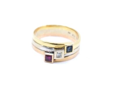 Ring med Diamant