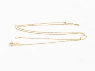 Halskedja Pansar Guld