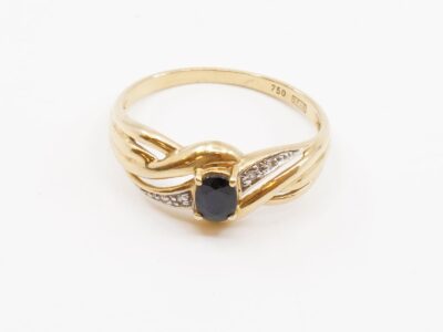 Ring med Diamanter Guld 18K