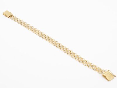 Armband X-länk 18K Längd 19cm