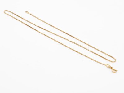 Halskedja Venezia Guld 18K Längd 41cm