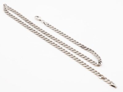 Halskedja Pansar Silver