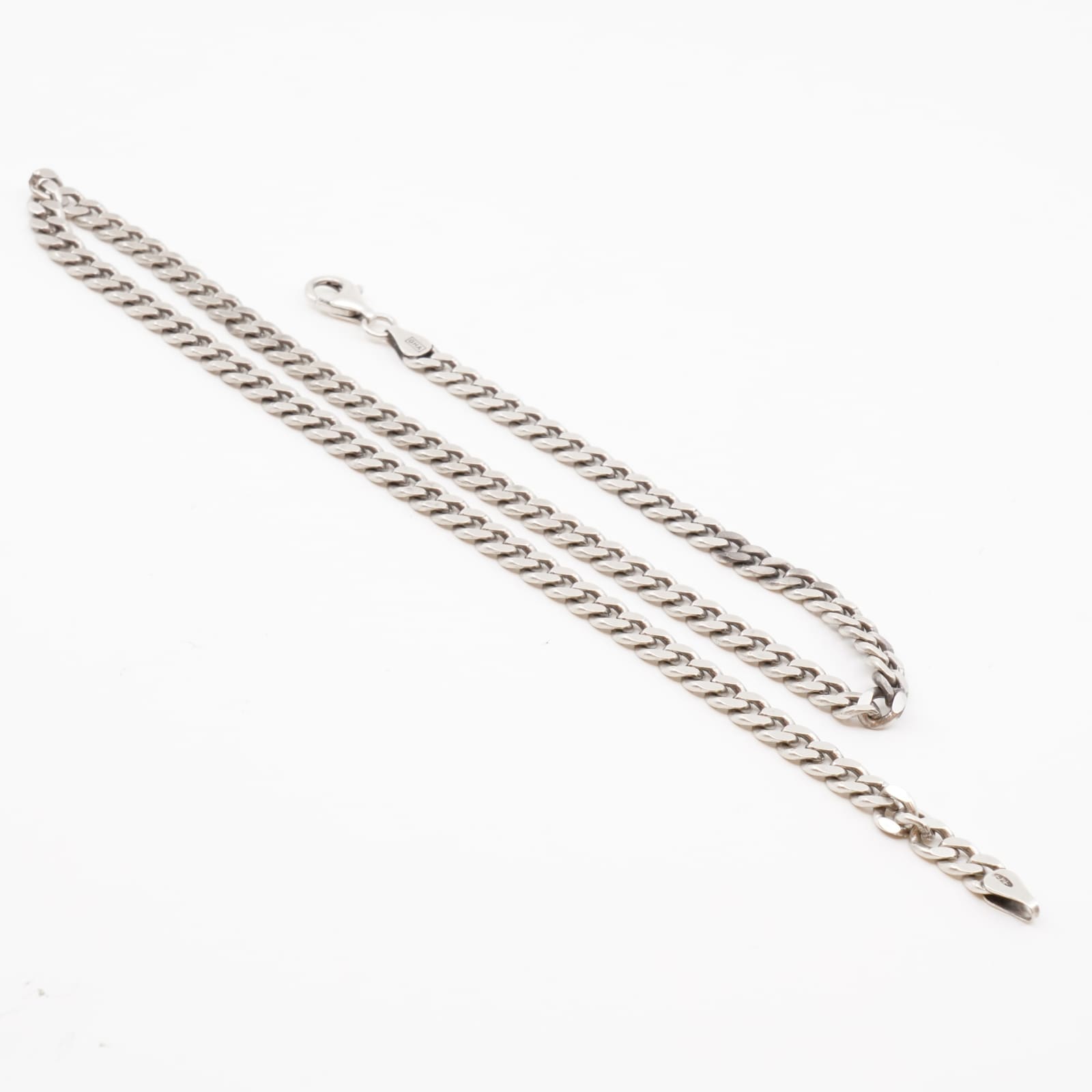 Halskedja Pansar Silver