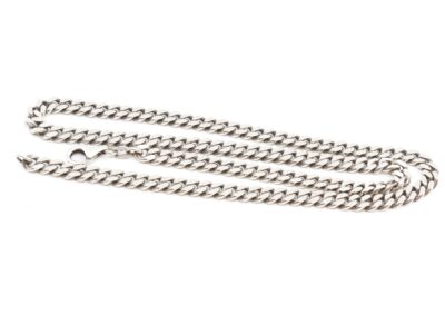 Halskedja Pansar Silver