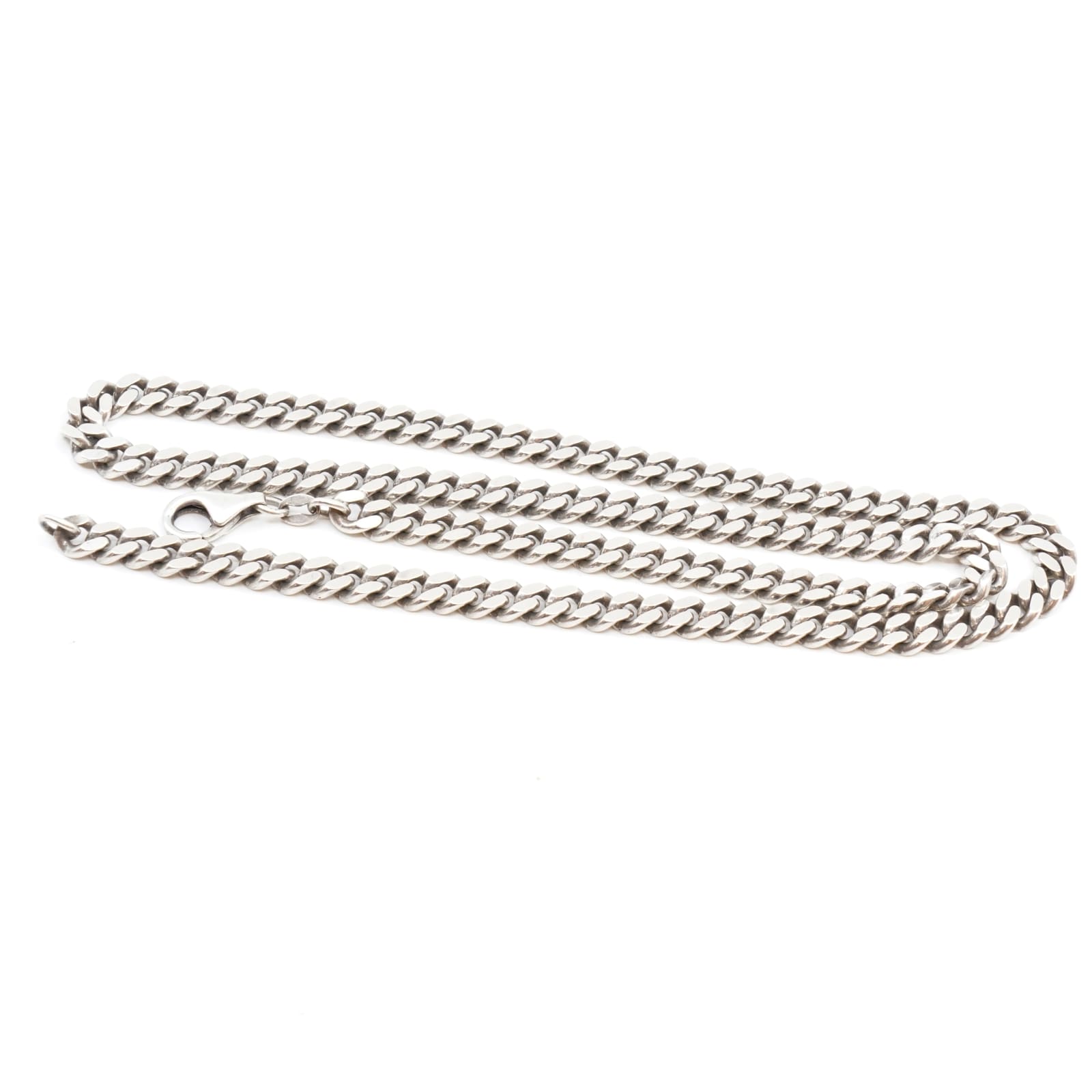 Halskedja Pansar Silver