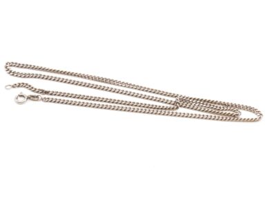 Halskedja Pansar Silver