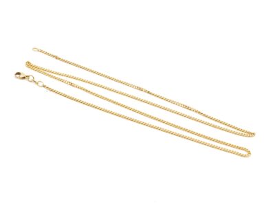 Halskedja Pansar Guld 18K 8,7g Längd 57cm Bredd 2mm