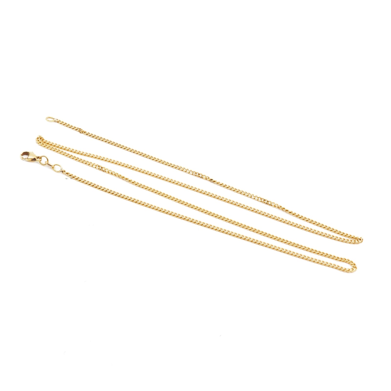 Halskedja Pansar Guld 18K 8,7g Längd 57cm Bredd 2mm