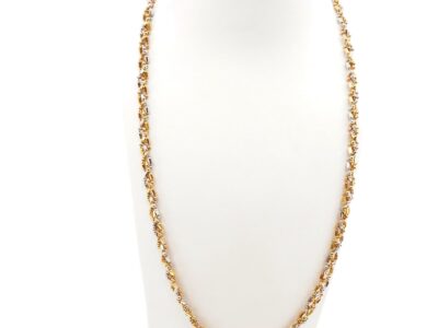 Halscollier flerfärgad Guld 18K 13,4g 43cm