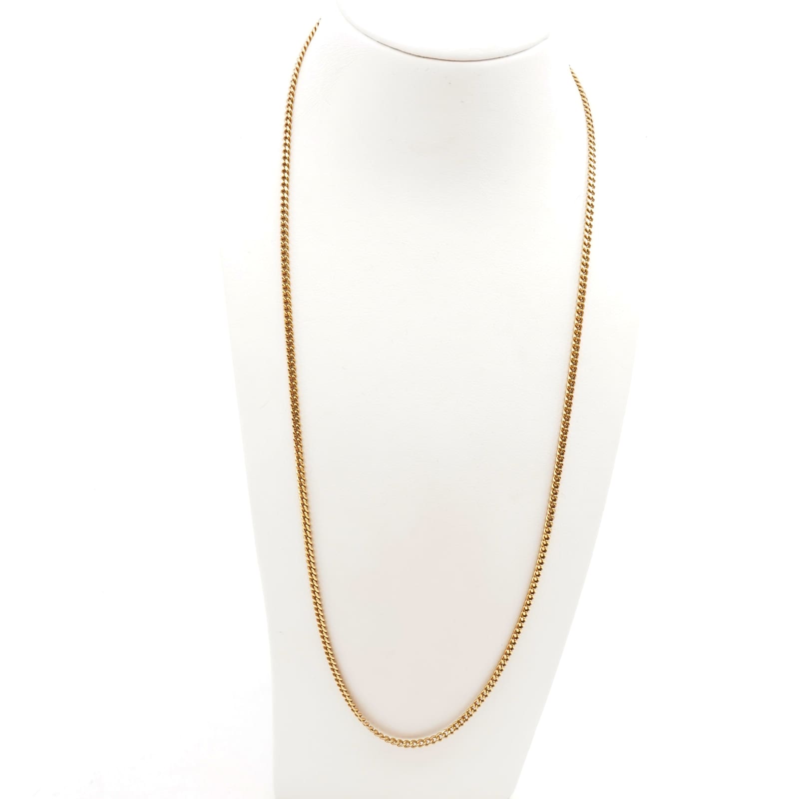 Halskedja Pansar 18K Längd 44,5cm