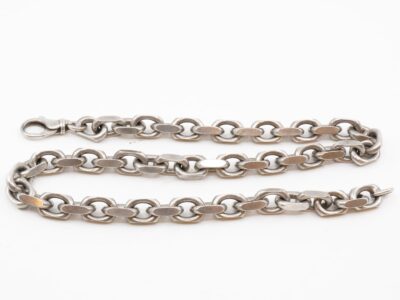 Halskedja Ankar Silver