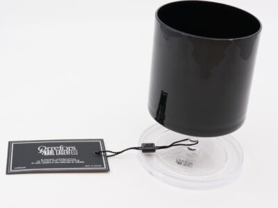 Glas 6st Soft Drink svarta Orrefors by Karl Lagerfeld med glascoaster i kartonger