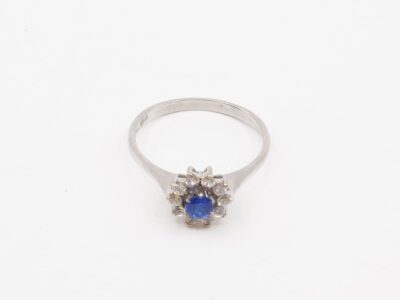 Ring Vitguld 18K