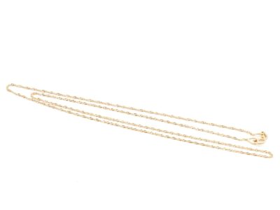 Halskedja Singapore Guld 18K