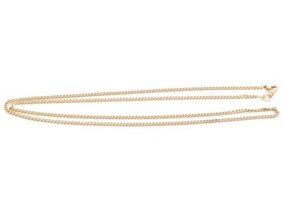 Halskedja Pansar Guld 18K