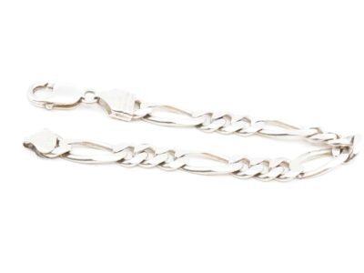 Armband Figaro Silver