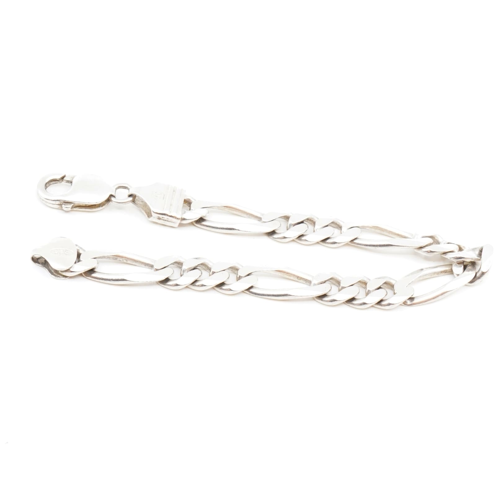 Armband Figaro Silver
