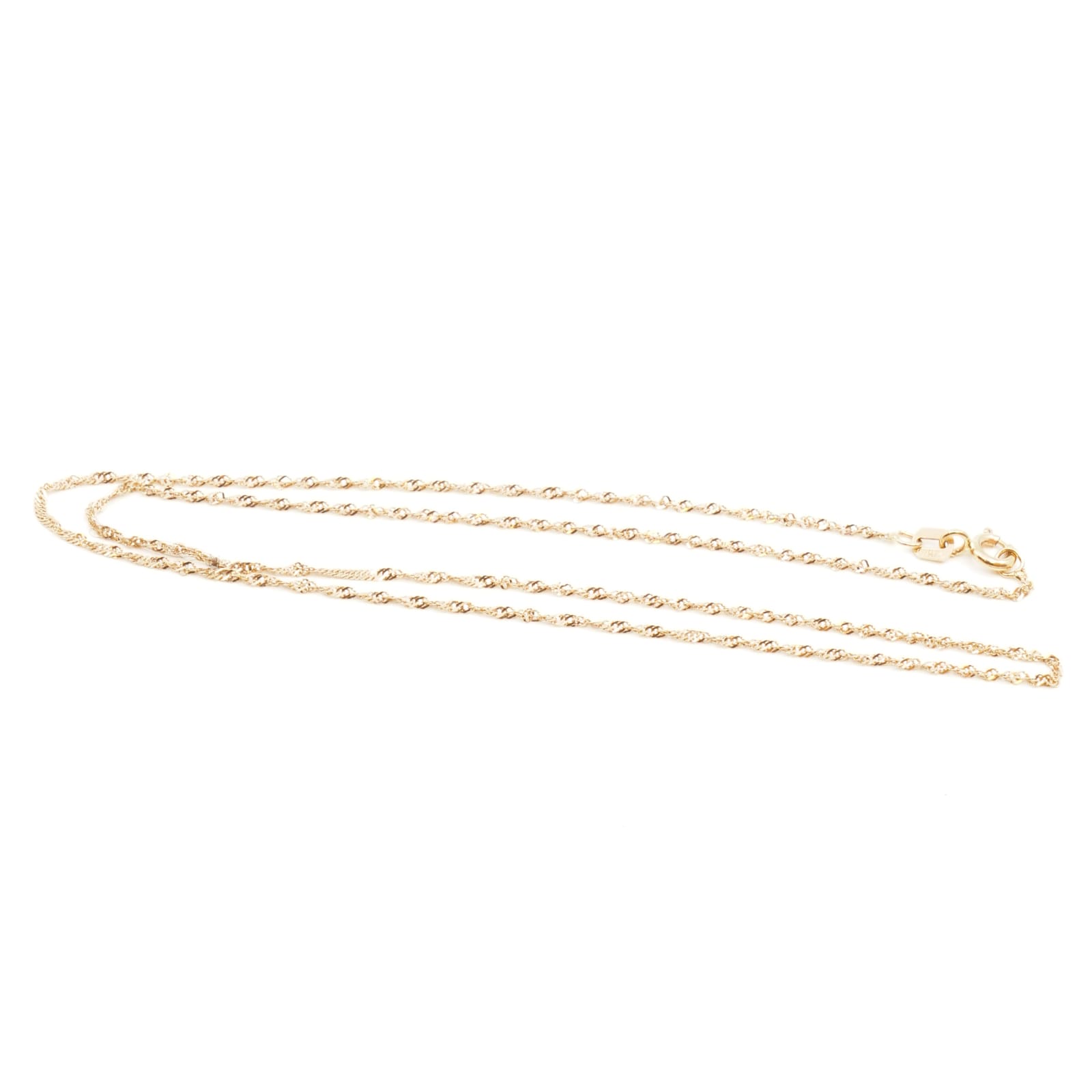 Halskedja Guld 18K Längd 41cm