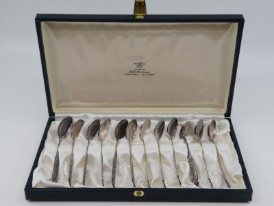Kaffeskedar Silver 12st
