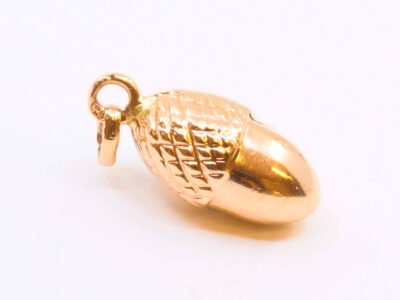 Hänge/Berlock Ekollon Guld