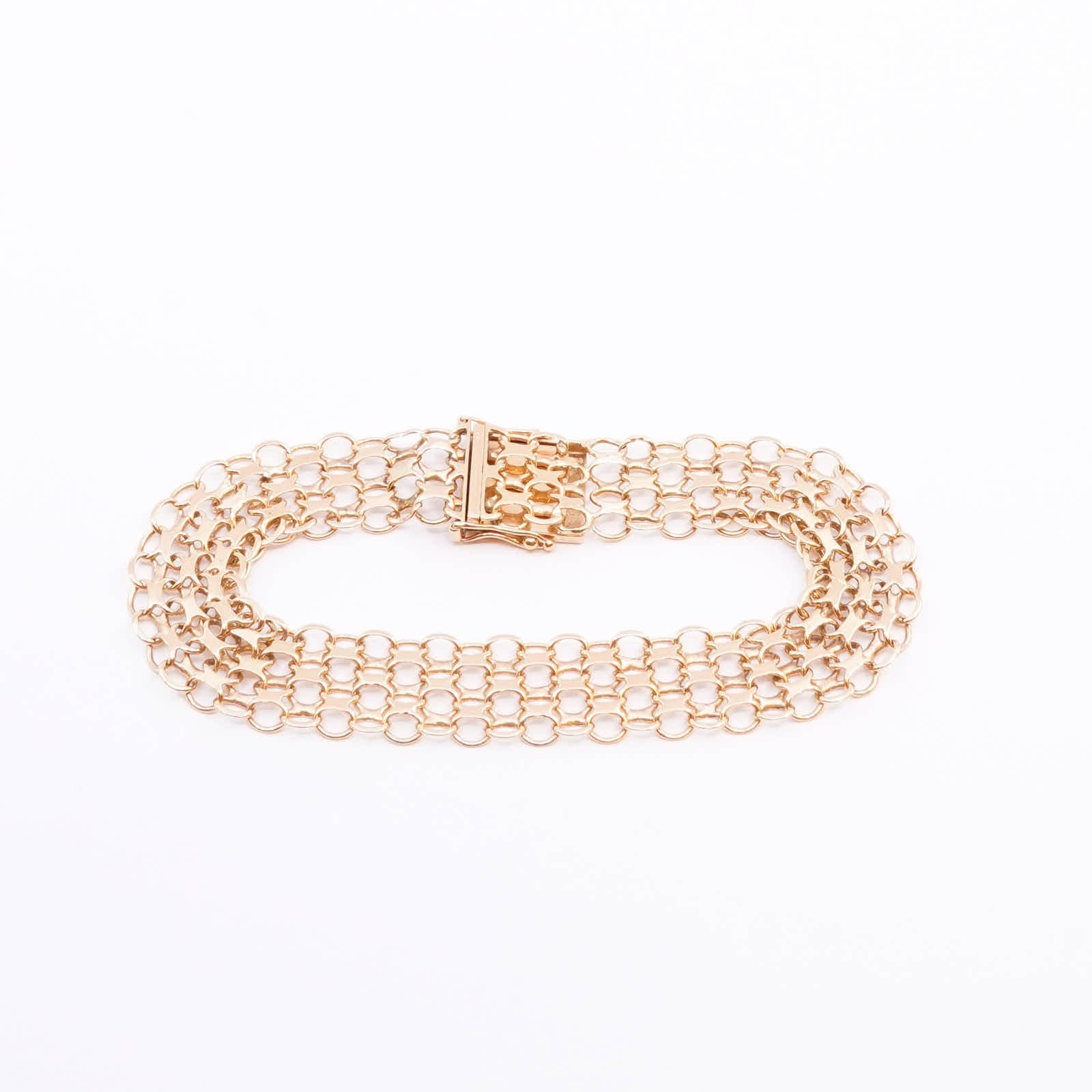 Armband X-länk Guld