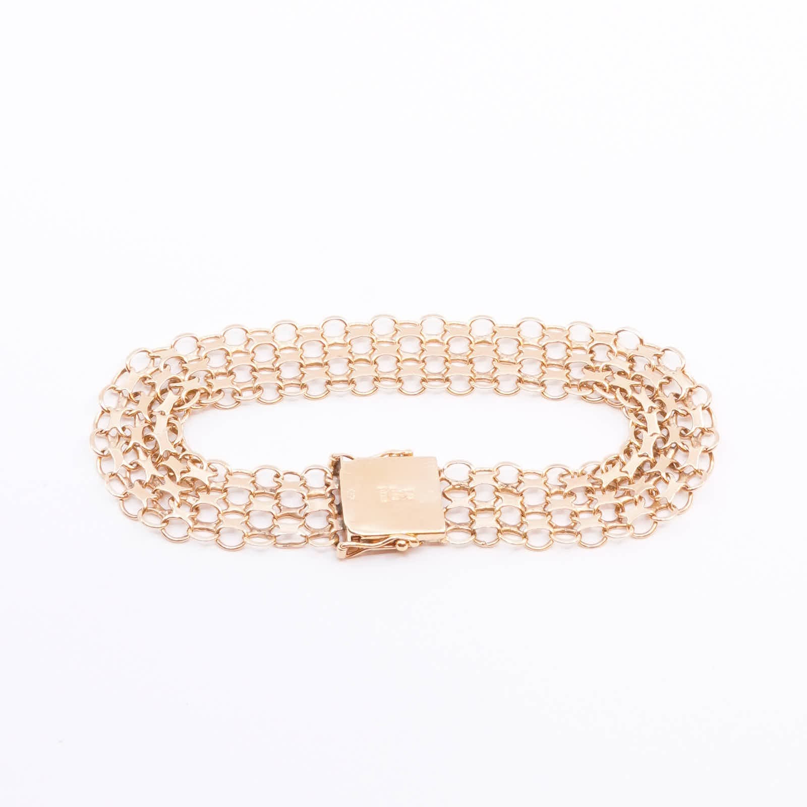 Armband X-länk Guld