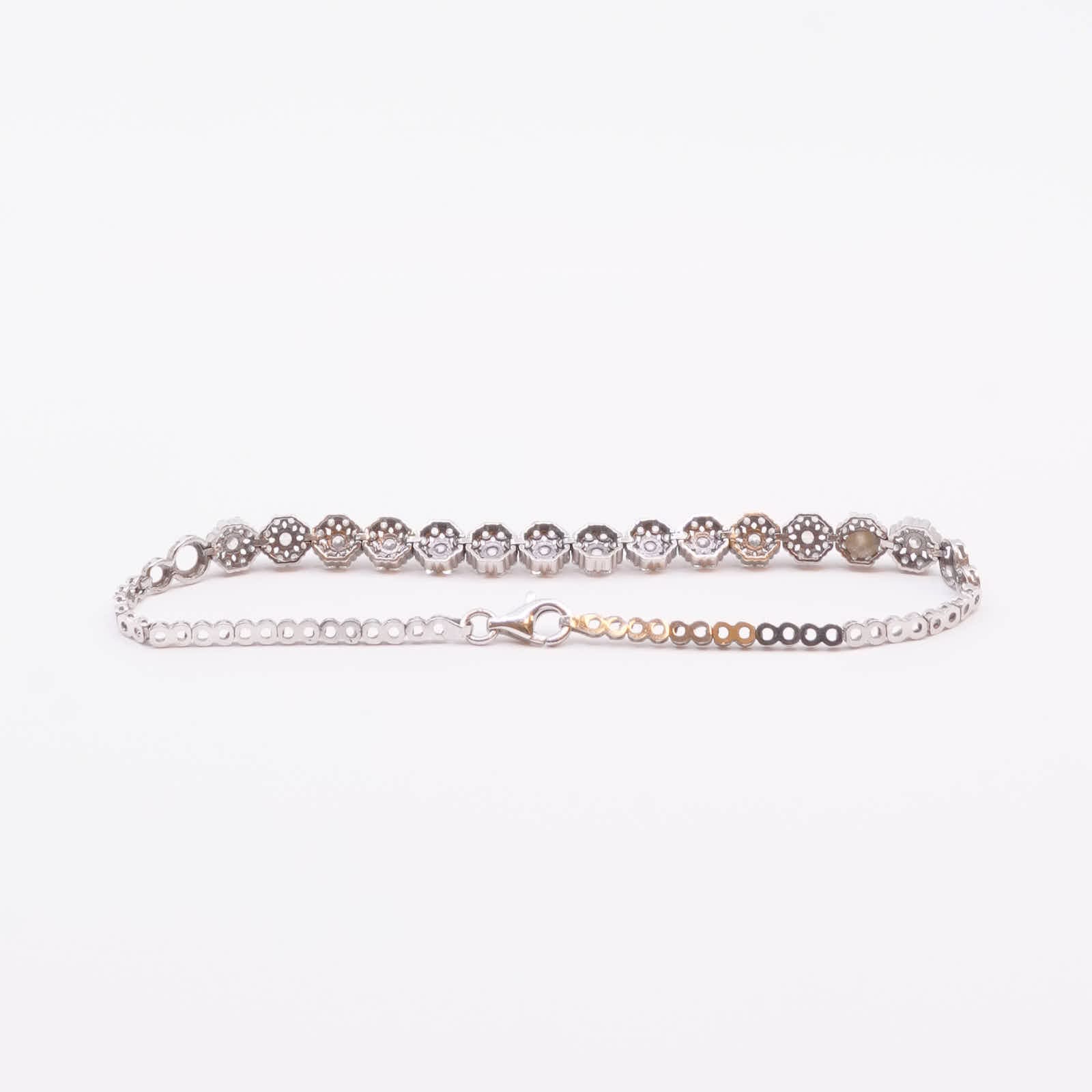 Armband Vitguld 14K