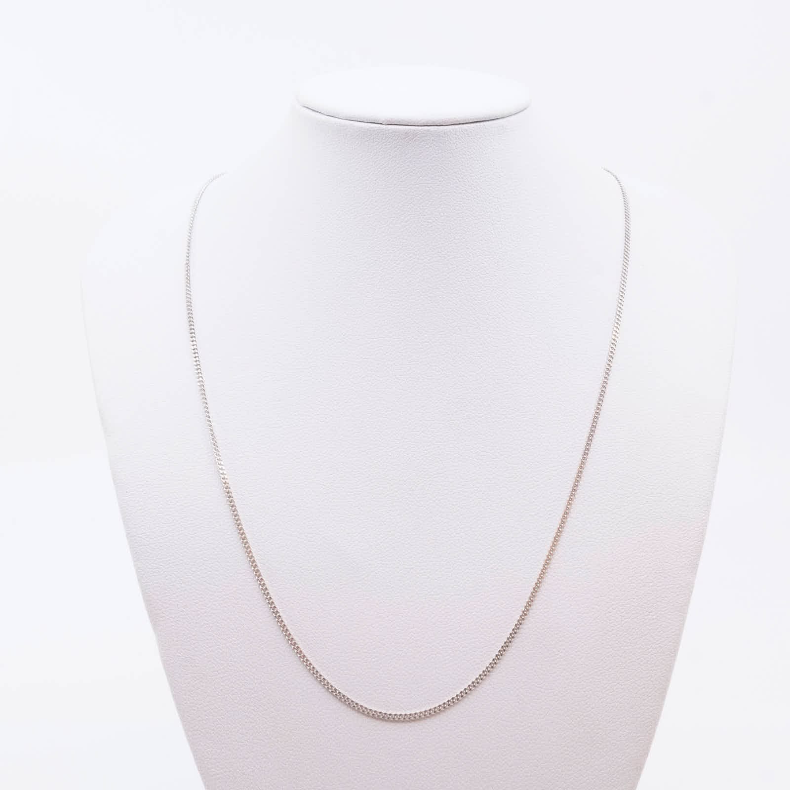 Halskedja Pansar Silver