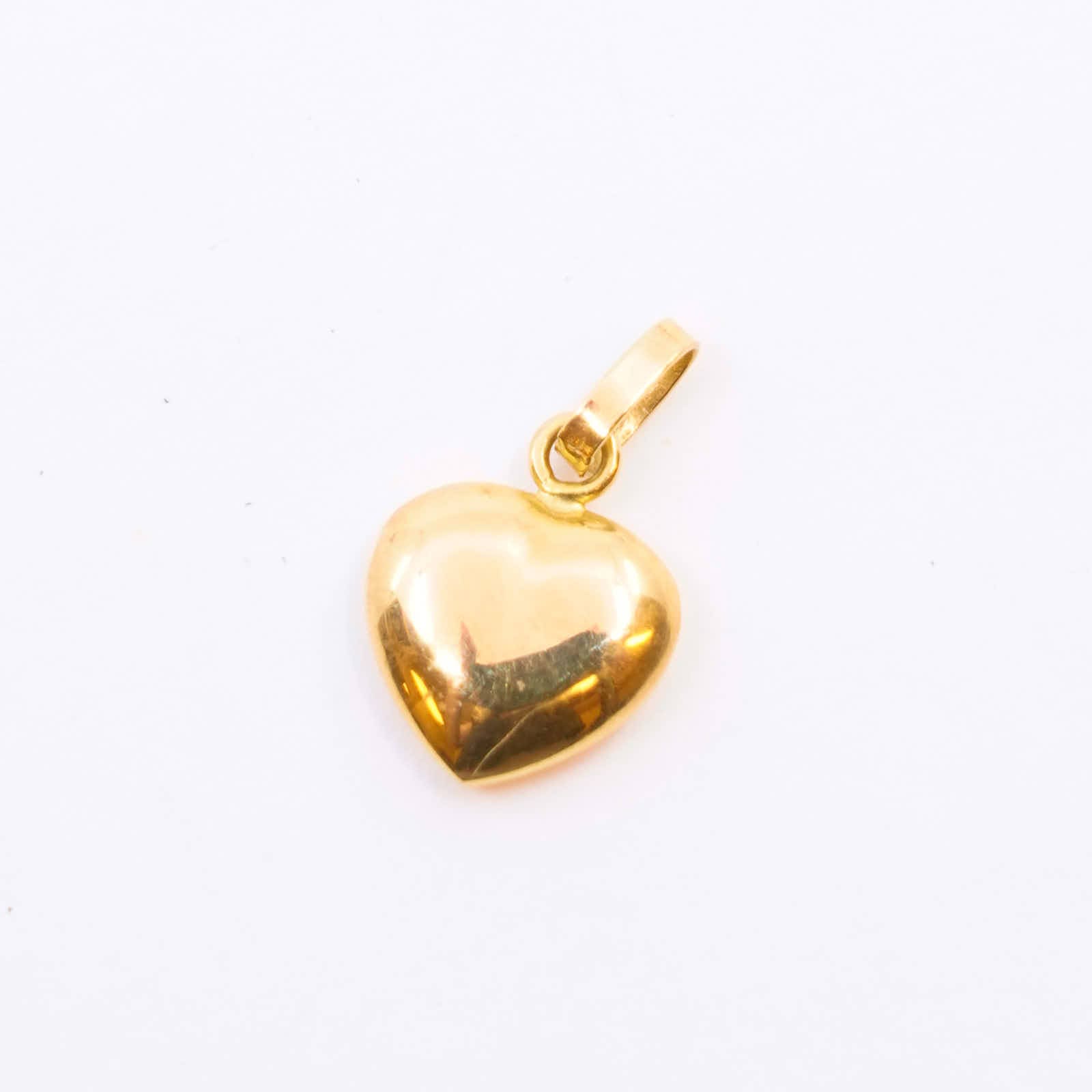 Hänge Hjärta Guld