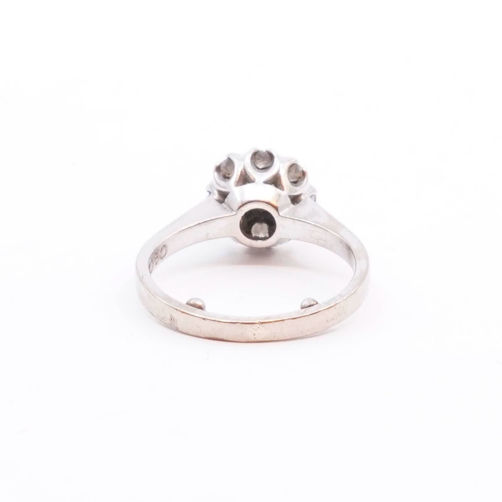 Ring Vitguld 18K