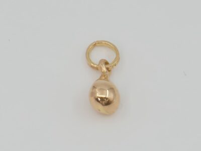 Hänge Droppe Guld 18K 0,3g Höjd 13mm
