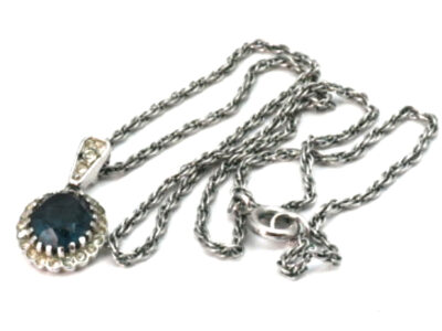 Halskedja Silver med Integrerat Hänge S925 6,2g