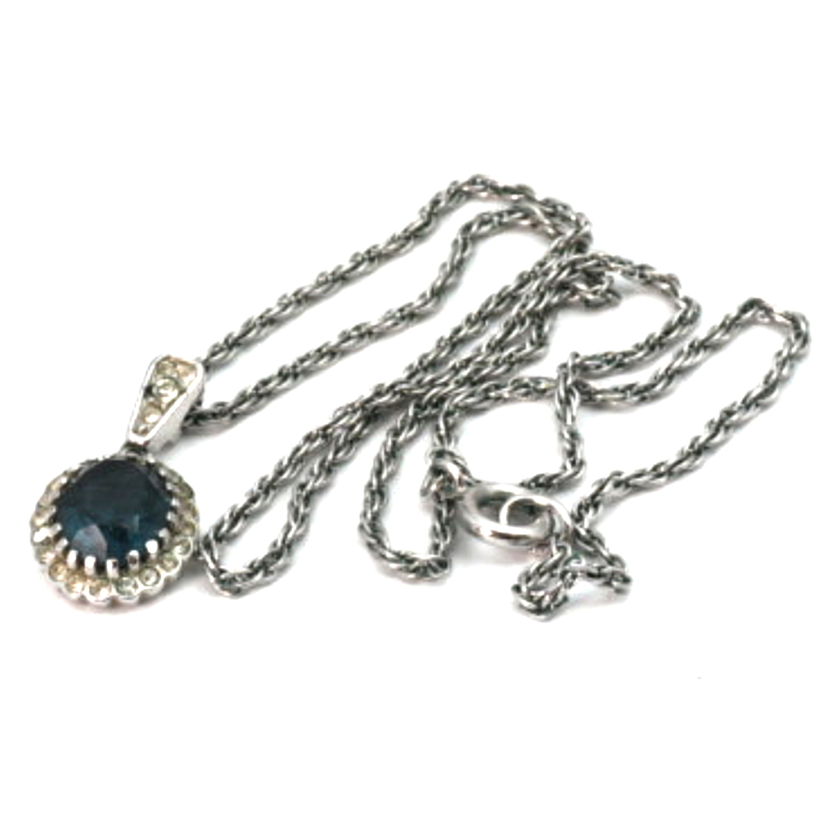 Halskedja Silver med Integrerat Hänge S925 6,2g