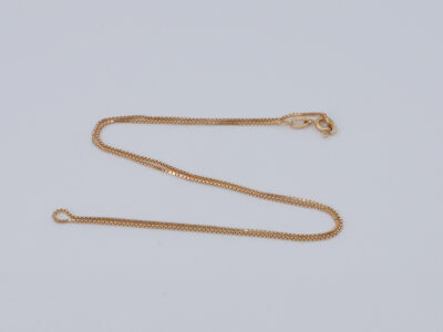 Halskedja Venezia Guld 18K 2,1g Längd 42cm Springlås