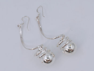 Örhängen Silver S925 106,g Höjd 64mm
