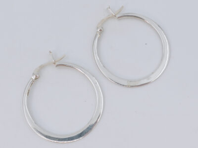 Örhängen Silver S925 5,3g Diameter 31mm Creoler