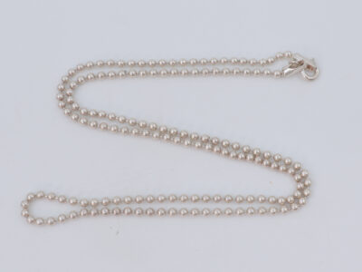 Halskedja Kullänk Silver S925 5,3g Längd 41,5cm
