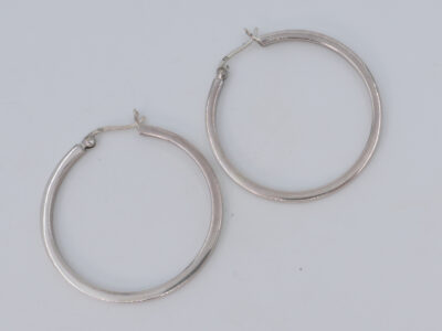 Örhängen Silver S925 5,3g Diameter 40mm Creoler
