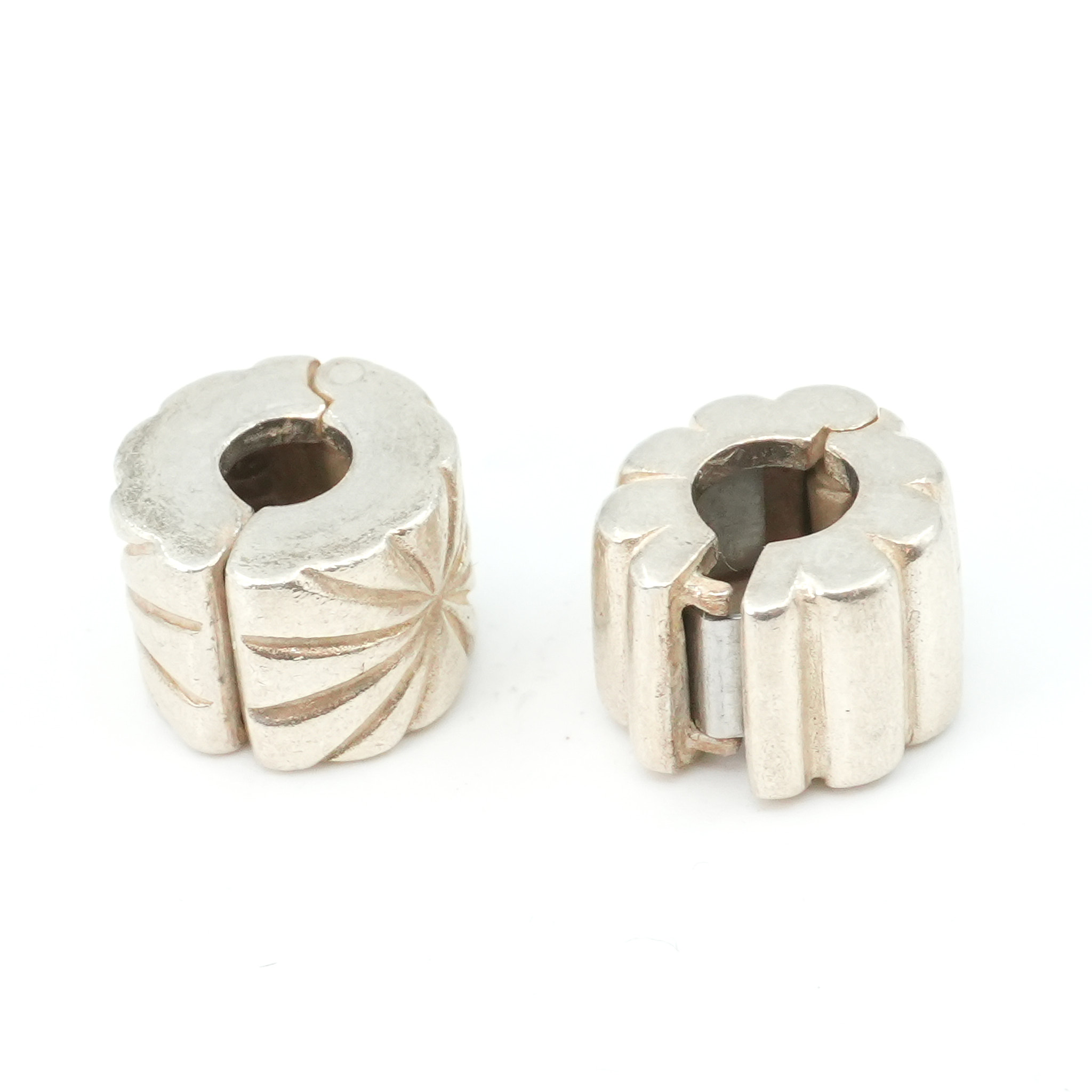 Klämstop 2st Pandora S925 4,1g