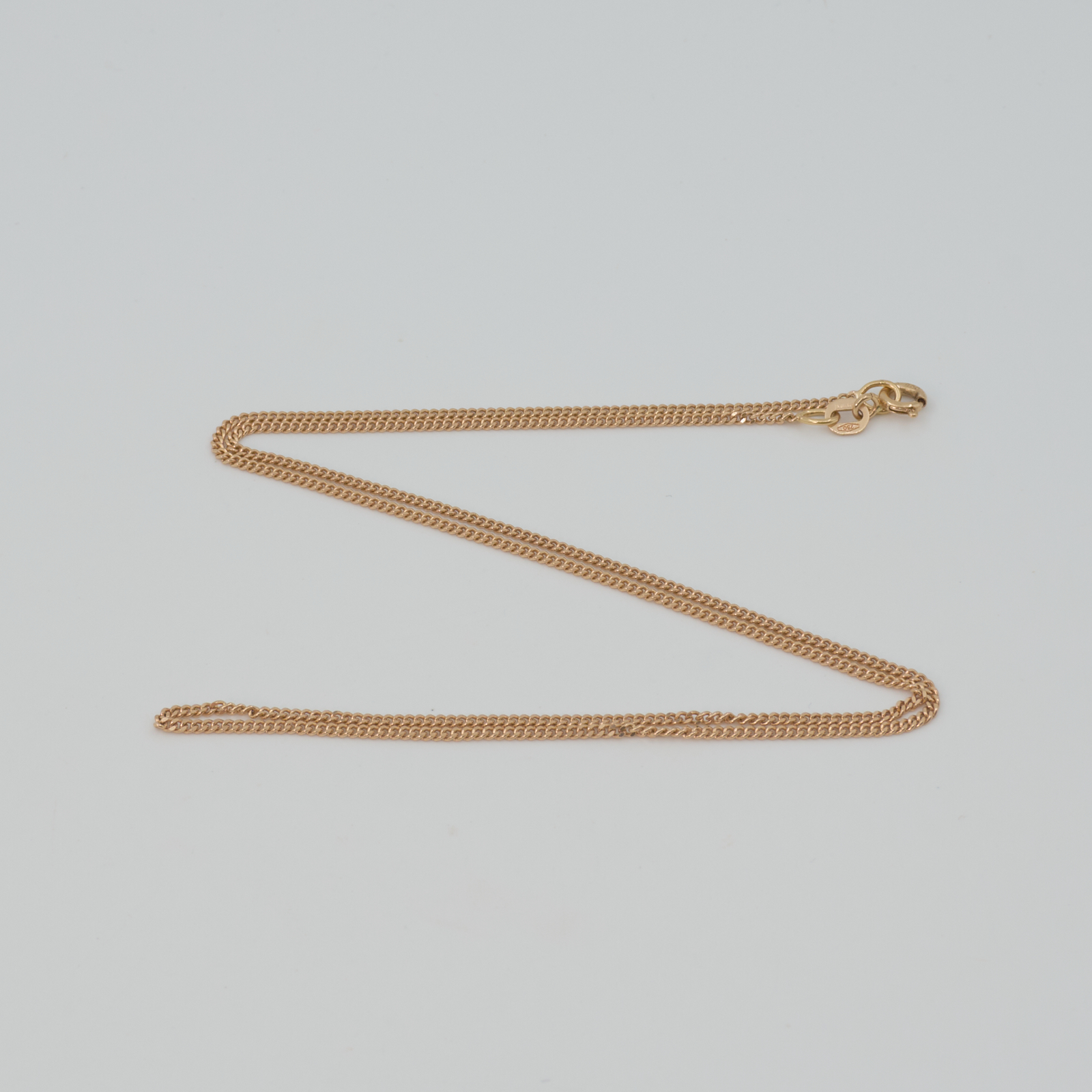 Halskedja Pansar Guld 18K 3,7g Längd 45cm Springlås